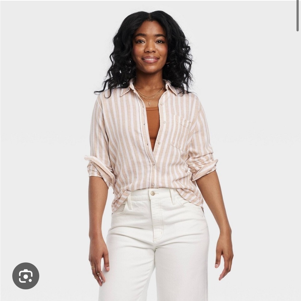 Universal Thread Striped Linen Set - image 2